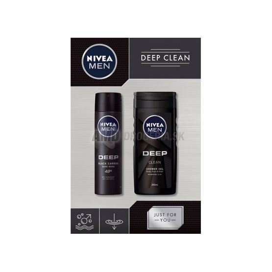 PÁNSKA DARČEKOVÁ KAZETA NIVEA X19 MEN DEO DEEP