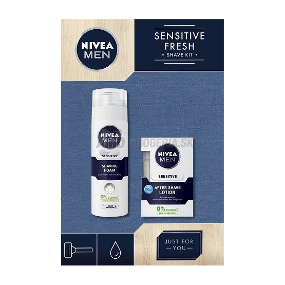 PÁNSKA DARČEKOVÁ KAZETA NIVEA X19 MEN LOTION SENSITIVE