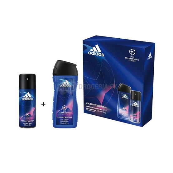 PÁNSKA DARČEKOVÁ KAZETA ADIDAS MEN UEFA X19