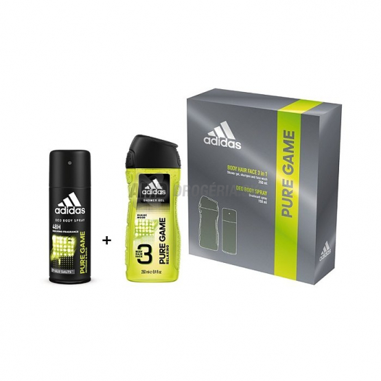 PÁNSKA DARČEKOVÁ KAZETA ADIDAS MEN PURE GAME X19