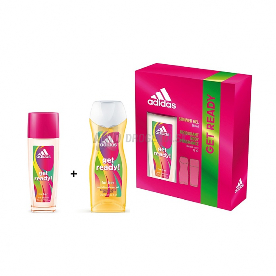 DÁMSKA DARČEKOVÁ KAZETA ADIDAS W GET READY X19