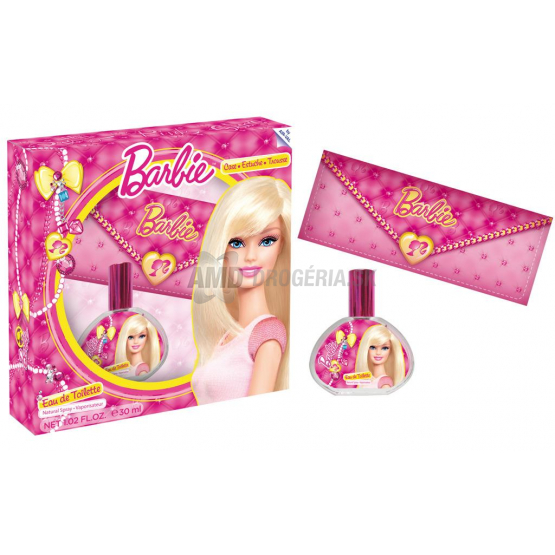 DETSKÁ DARČEKOVÁ KAZETA BARBIE DARČEKOVÁ SADA EDT + PUZDRO X19