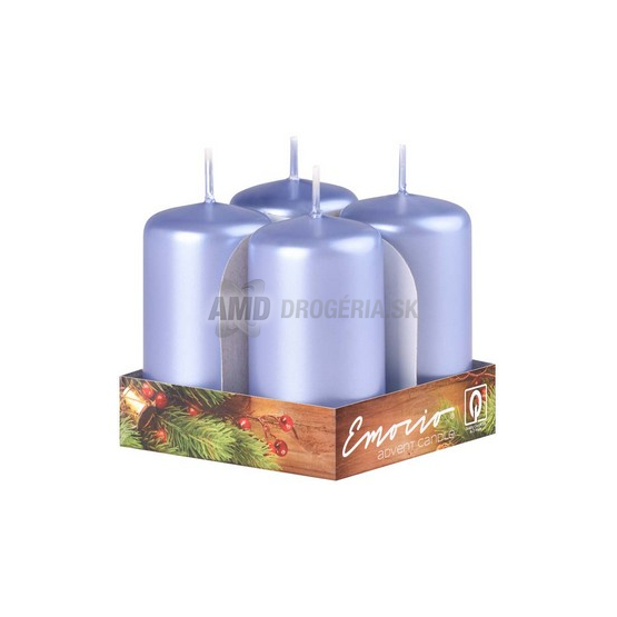 SVIEČKA VALECX 40X75 MM METAL ĽADOVÉ 4 KS 