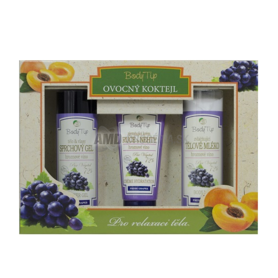 PRÍRODNÁ DARČEKOVÁ KAZETA BTZ18200 HROZNO X19