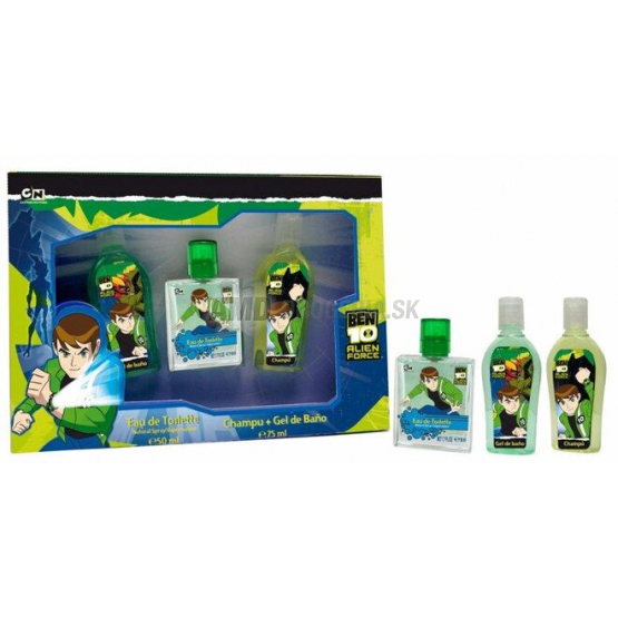 DETSKÁ DARČEKOVÁ KAZETA BEN10 DARČEKOVÁ SADA X19