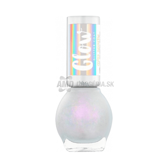 Miss Sporty Glow Glitter Coat lak na nechty č. 10, 7 ml