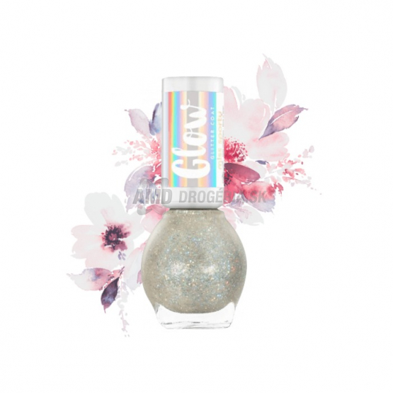 Miss Sporty Lak na nechty Glow Glitter Coat 30, 7 ml