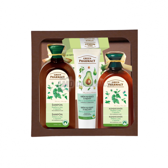 KAZETA GREEN PHARMACY X19 NORMÁLNE VLASY