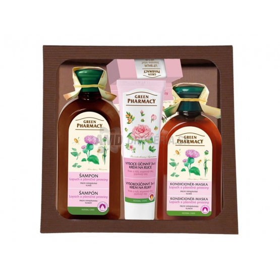 KAZETA GREEN PHARMACY PROTI VYPADÁVANIU VLASOV  X19