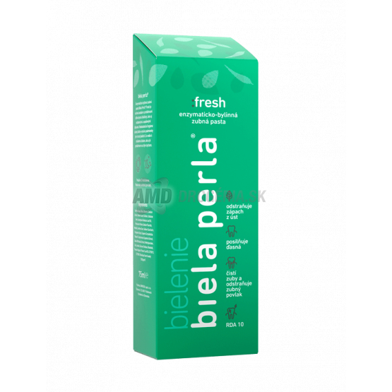 BIELA PERLA ZUBNÁ PASTA FRESH 75 ML 
