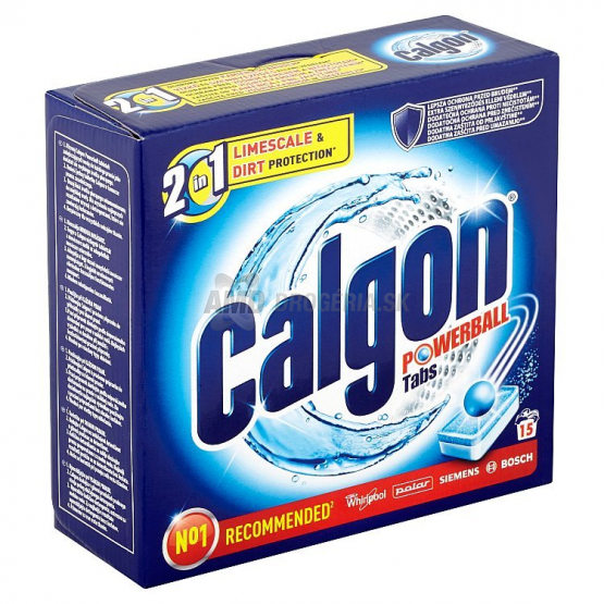 CALGON TABLETKY 2V1 ZMÄKČOVAČ VODY 15 KS