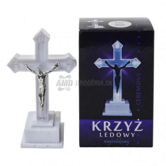 LED SVETLO KRÍŽIK BIELY