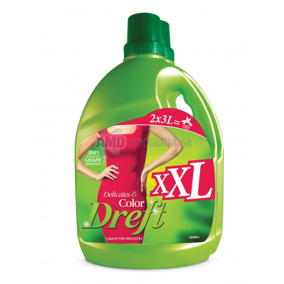 DREFT GÉL DELICATE COLOR 2x3 L