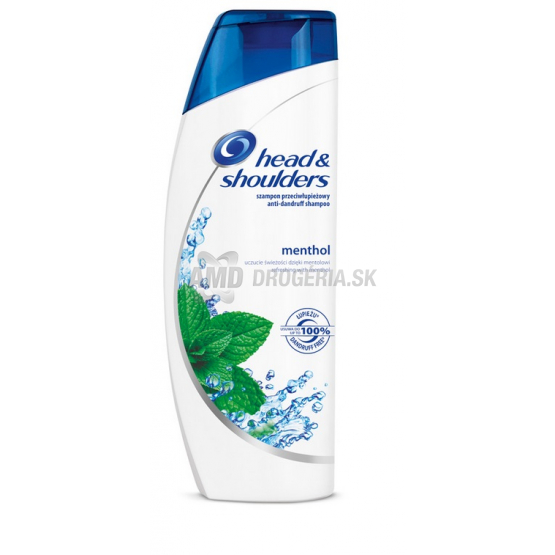 HEAD & SHOULDERS MENTHOL OSVIEŽUJÚCI ŠAMPÓN PROTI LUPINAM 400 ML