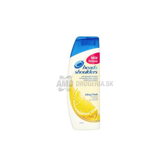 HEAD & SHOULDERS CITRUS FRESH ŠAMPÓN PROTI LUPINAM PRE MASTNÉ VLASY 200 ML