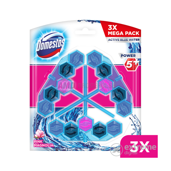 DOMESTOS WC POWER5 PINK MAGNOLIA FAREBNÉ 3 KS