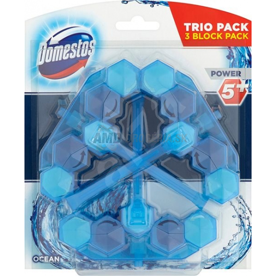 DOMESTOS WC POWER5 OCEÁN FAREBNÝ 3 KS