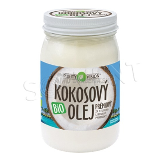 Purity Vision Kokosový olej BIO, 420 ml