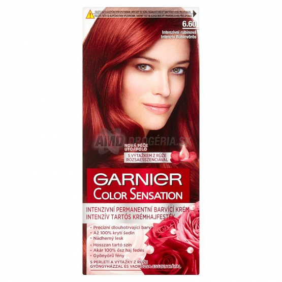 GARNIER COLOR SENSATION 6.60 INTENZÍVNA RUBÍNOVÁ