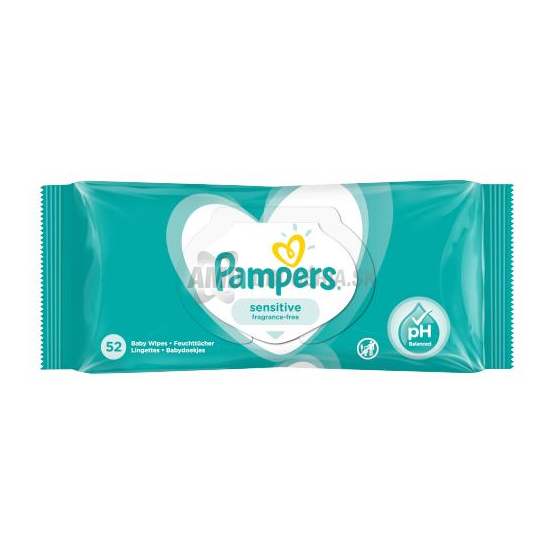 PAMPERS WIPES SENSITIVE 52 KS