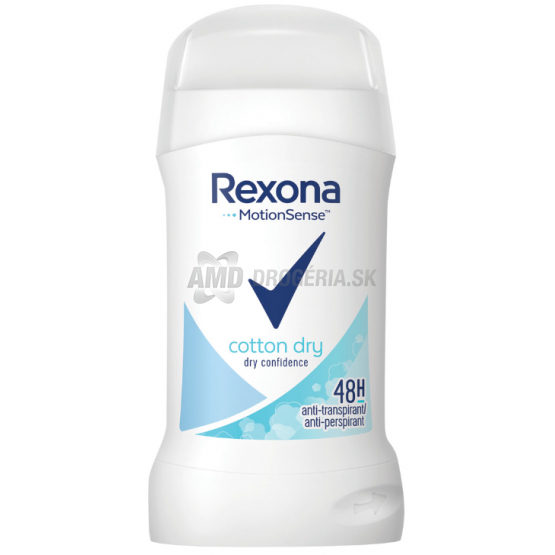 REXONA STICK  COTTON DRY 40ML 