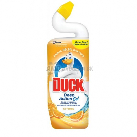 DUCK WC ČISTIČ CITRUS 750 ML
