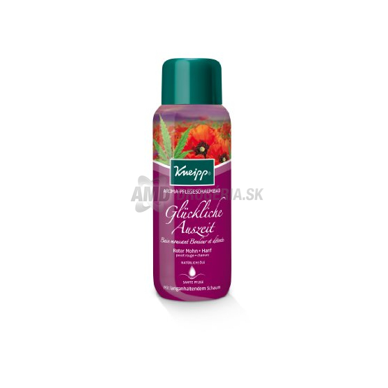 KNEIPP PENOVÝ KÚPEĽ MAK A KONOPE 400 ML