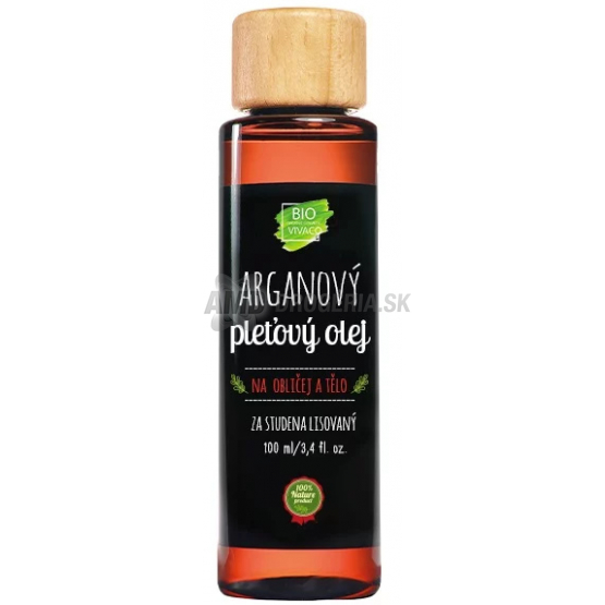 ARGANOVÝ PLEŤOVÝ OLEJ  100 ML