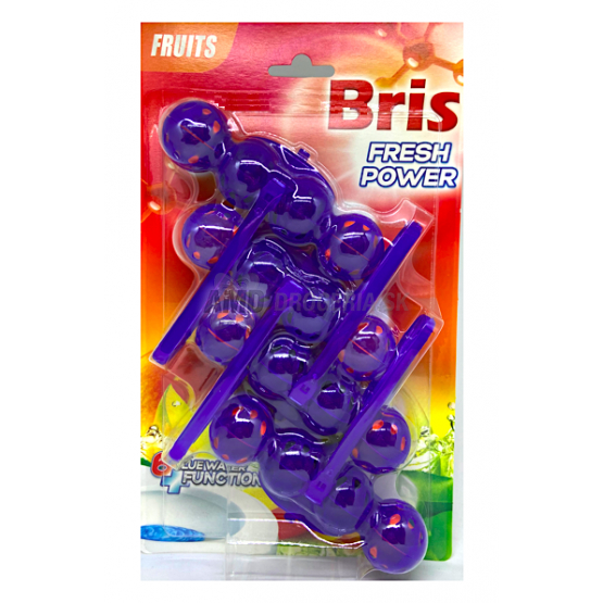 BRIS WC GULIČKY FARBIACE MIX VÔNÍ 4 KS