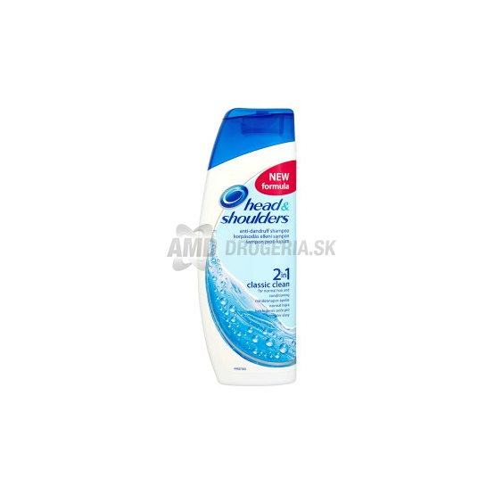 HEAD & SHOULDERS CLASSIC CLEAN 2V1 ŠAMPÓN PROTI LUPINÁM 200 ML