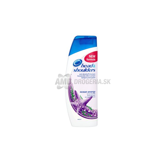 HEAD & SHOULDERS OCEAN ENERGY ŠAMPÓN PROTI LUPINAM 200 ML