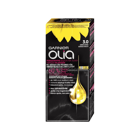 GARNIER OLIA 3.0 JEMNÁ ČIERNA