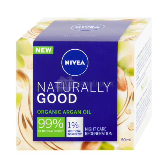 NIVEA KRÉM NATURALLY GOOD ROZJASŇUJÚCI NOČNÝ 50 ML