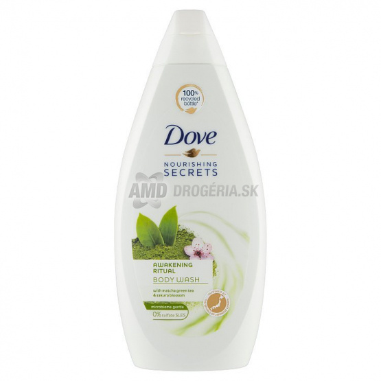 DOVE SPRCHOVÝ GÉL MATCHA 500 ML