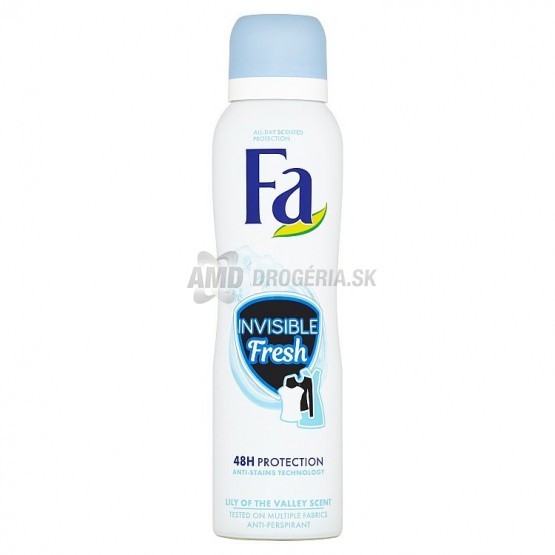 FA DEO INVISIBLE FRESH 150 ML