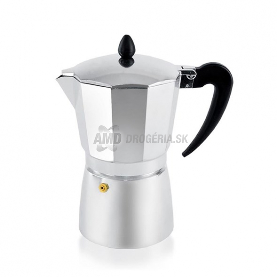 KÁVOVAR ALU NA 6 ŠÁLOK