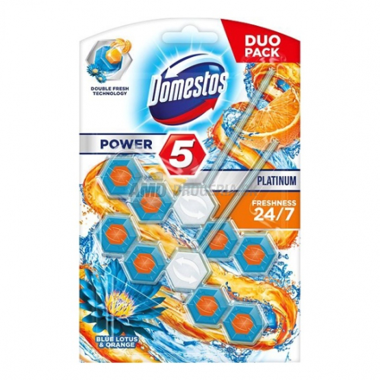 DOMESTOS WC POWER5 PLATINUM BLUE LOTUS 2 KS