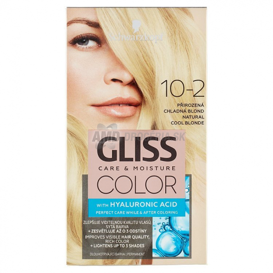 GLISS 10-2 PRIRODZENE CHLADNÝ BLOND