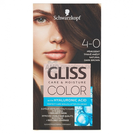 GLISS 4-0 PRIRODZENÝ TMAVO HNEDÝ