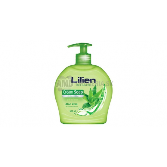 Lilien Exclusive tekuté krémové mydlo Aloe Vera, 500 ml
