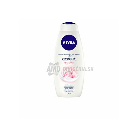 NIVEA SPRCHOVÝ GÉL CREME ROSES 750 ML
