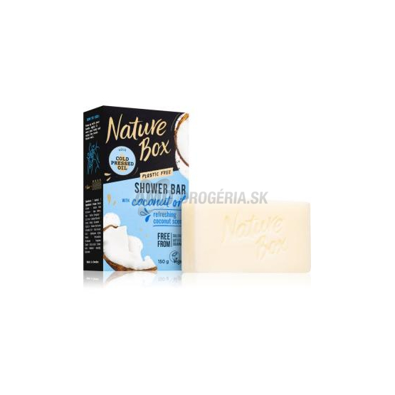 NATURE BOX SPRCHOVÉ MYDLO COCONUT 150 G