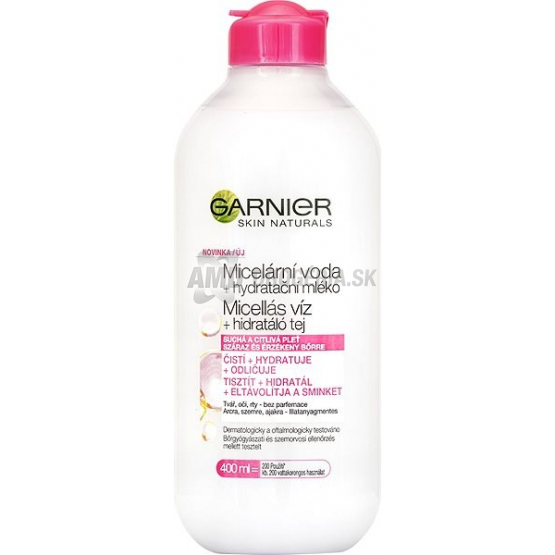 GARNIER SKIN MICELÁRNA VODA MILKY 400 ML