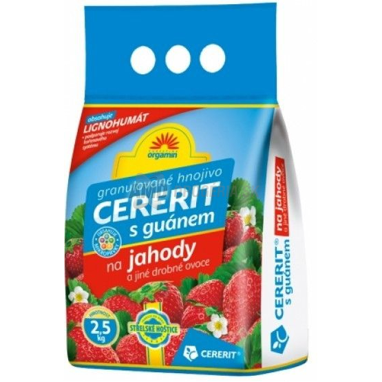 CERERIT HNOJIVO NA JAHODY A DROBNÉ OVOCIE 2,5 KG