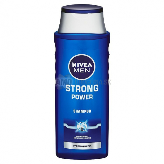 NIVEA MEN ŠAMPÓN STRONG POWER 400 ML