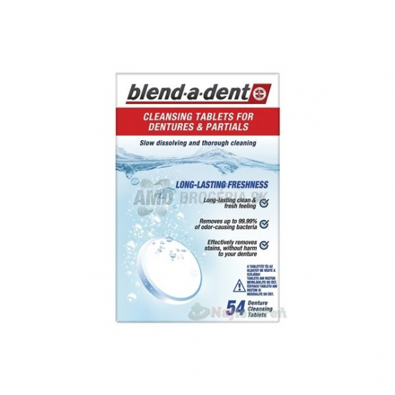 BLEND A DENT ČISTIACE TABLETY FRESH 54 KS