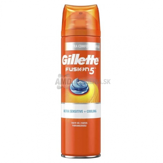 GILLETTE GÉL NA HOLENIE ULTRA SENSITIVE COOLING 200 ML