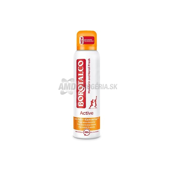 BOROTALCO DEO ACTIVE MANDARIN 150 ML