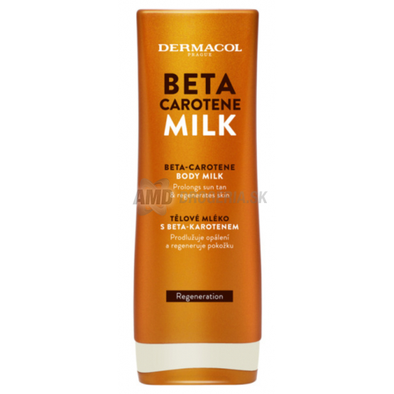 DERMACOL SUN TELOVÉ MLIEKO S BETA CAROTENOM PREDLŽUJÚCE OPÁLENIE 200 ML