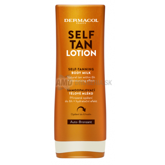 DERMACOL SUN TELOVÉ MLIEKO SAMOOPAĽOVACIE 200M